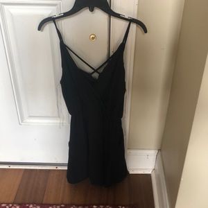 Von Maur Romper- Black (Lush)